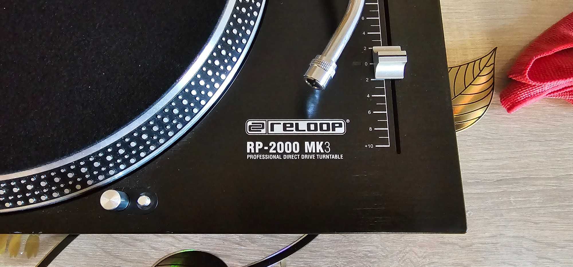 Pick-up Reloop RP-2000MK3-Professional Direct Drive+Ortofon Dj.Stylus