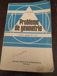 Probleme de geometrie clasele VI - VIII A Holliger 1982