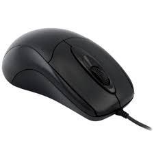 Mouse cu fir,wired, 3 butoane,negru