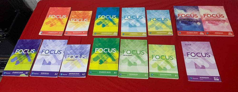 Учебници по английски език, FOCUS FOR BULGARIA by Pearson