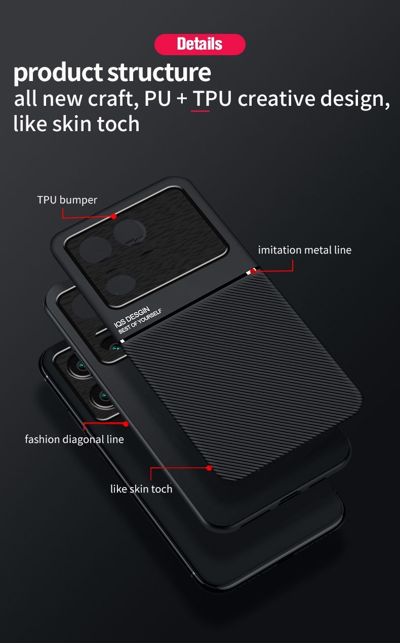 Xiaomi Poco X6 Pro 5G / X6 / X5 Pro / X5 / MINIMAL кейс гръб с магнит