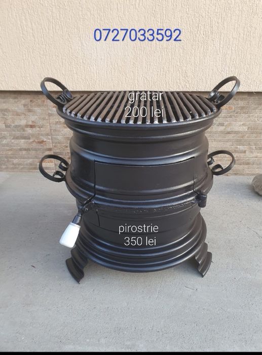 Pirostrie/Sobă pentru disc/taler,gratar sau ceaun