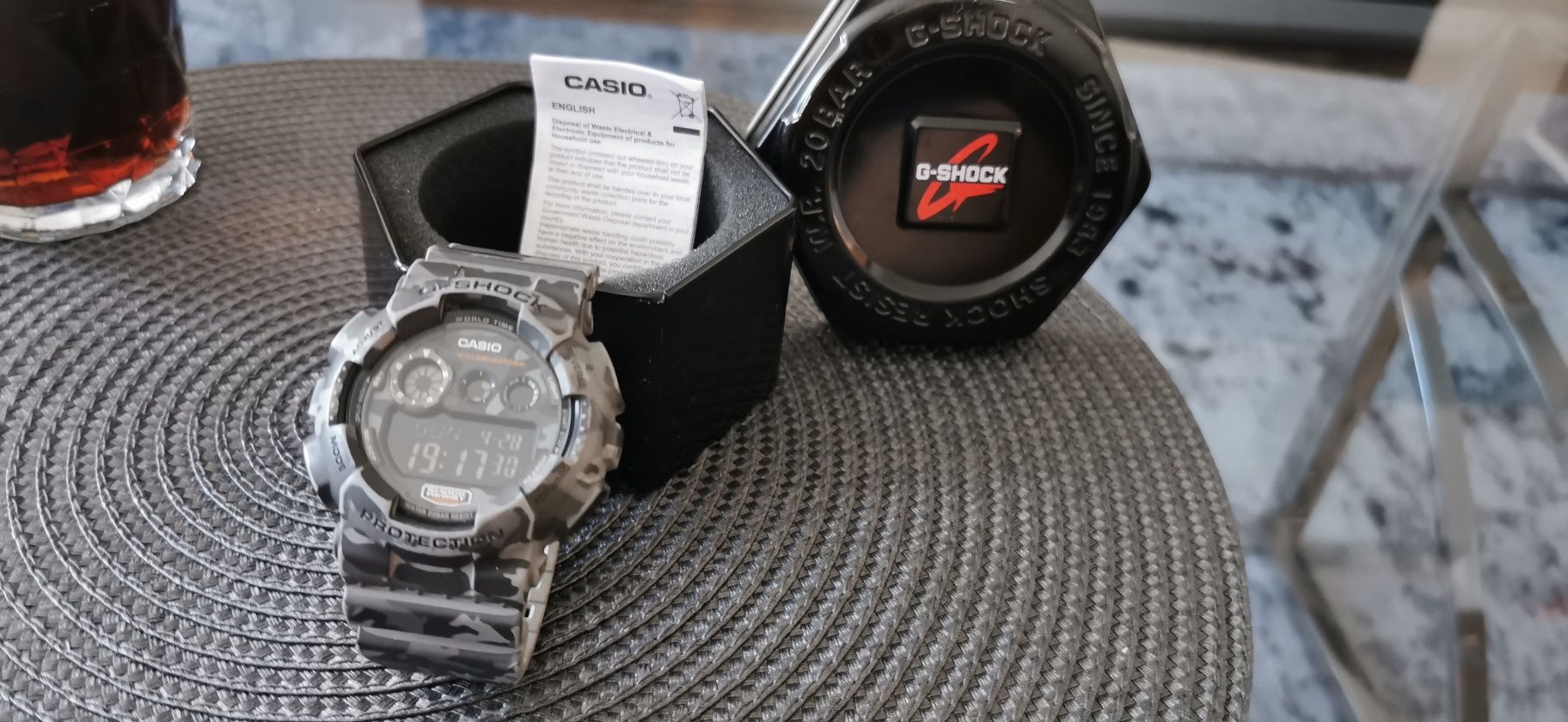 Vand casio g-shock gd 120cm