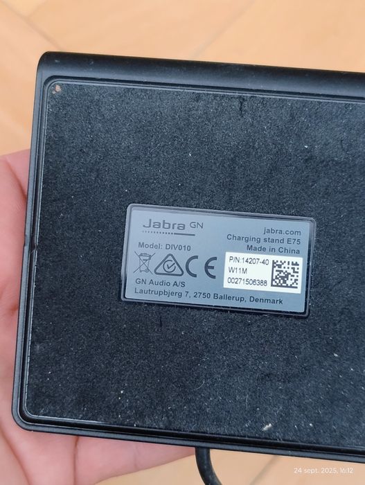 Căști Jabra Evolve 75 Bluetooth, call center, dock inclus!