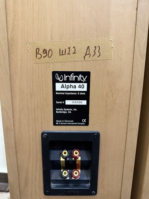 Тонколони Infinity Aphla 40