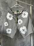 Pantaloni scurti Denim tears gri trapstar syna amiri