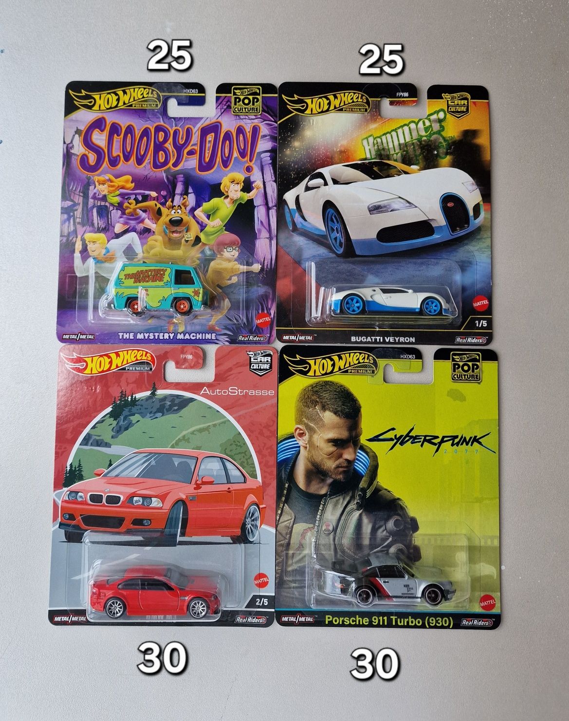 Премиум модели, RLC на Hot wheels и Matchbox, Pop Race, Mini GT