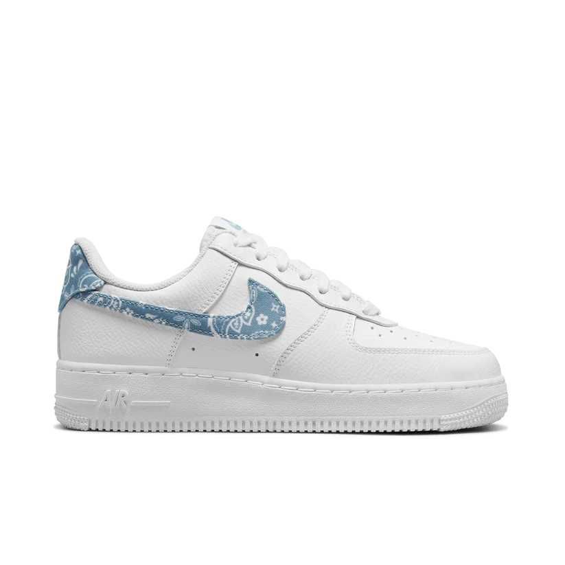 Nike Air Force 1 Low '07 Essential White Worn Blue Paisley (W)