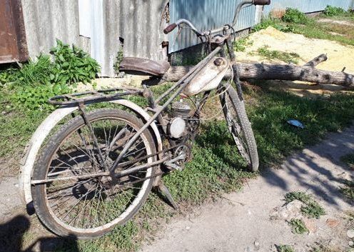 Продам мопед\моторчик в сборе под восстановление или на з/части