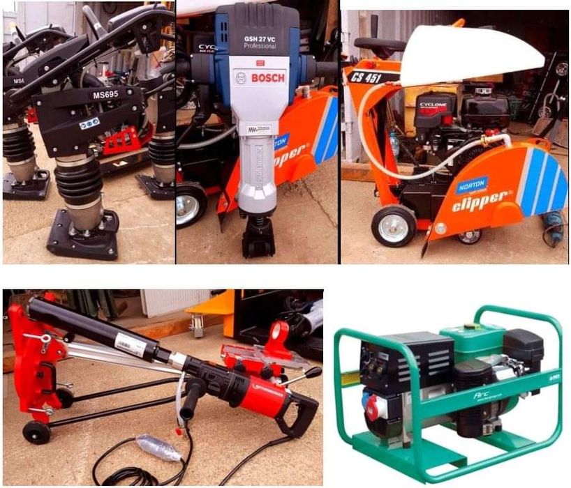 Inchiriez demolator picamer rotopercutor taietor beton motopompa