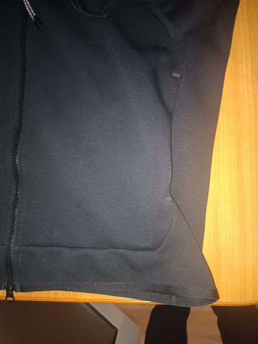 Hanorac nike tech flecee si pantaloni nike tech flecee full negru