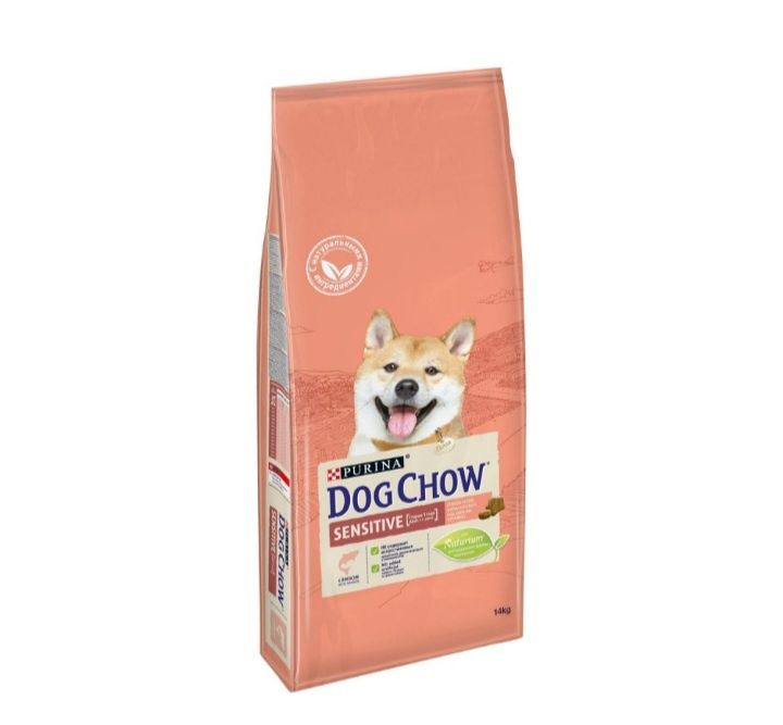 Корм Dog Chow Sensitive рыба 14 кг