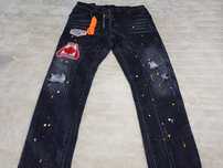 Blugi Dsquared2 Paint Personality - Black