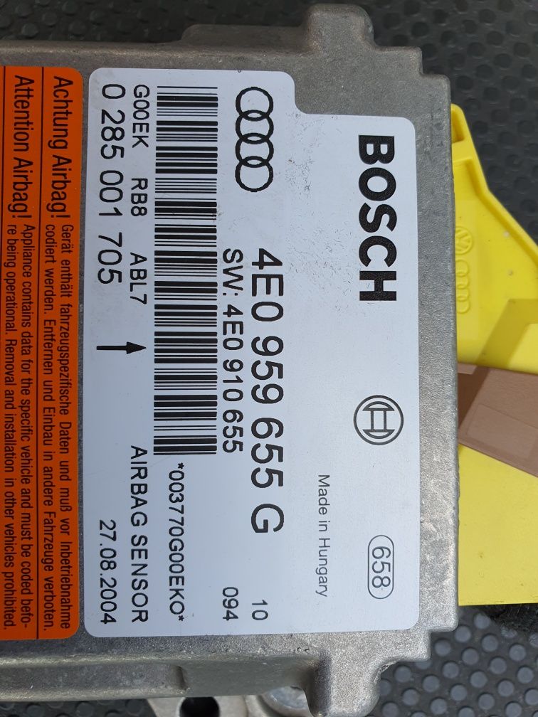 Calculator airbag Audi A8 D3 cod 4E0959655
G