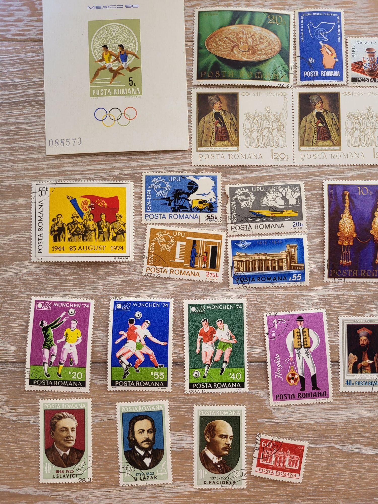 Timbre de colectie (Poșta Română)