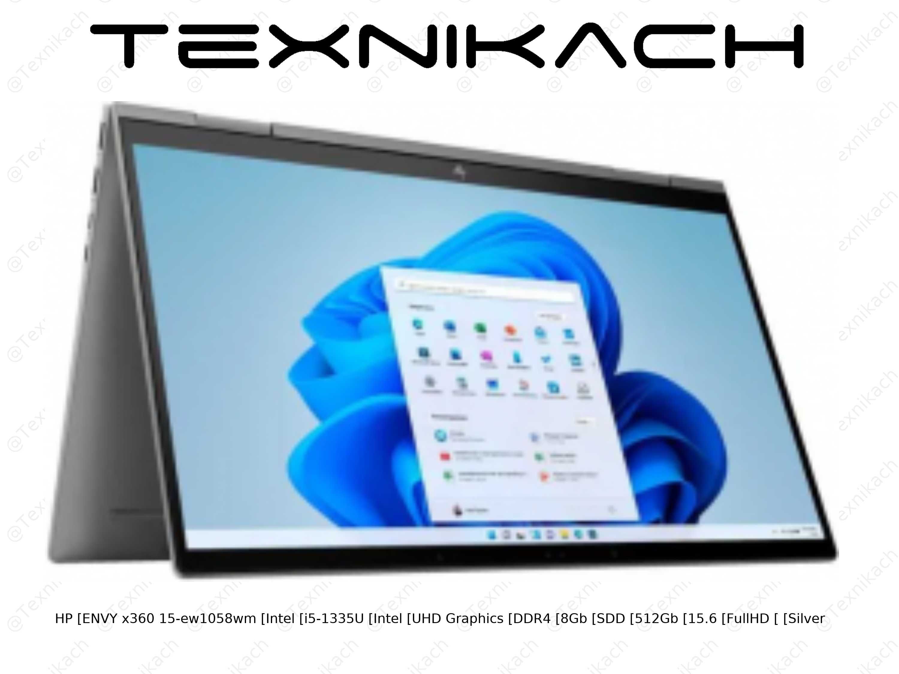 Ноутбук • HP ENVY x360 15-EW1058WM (CPU i5-1335U + GPU UHD Graphics )