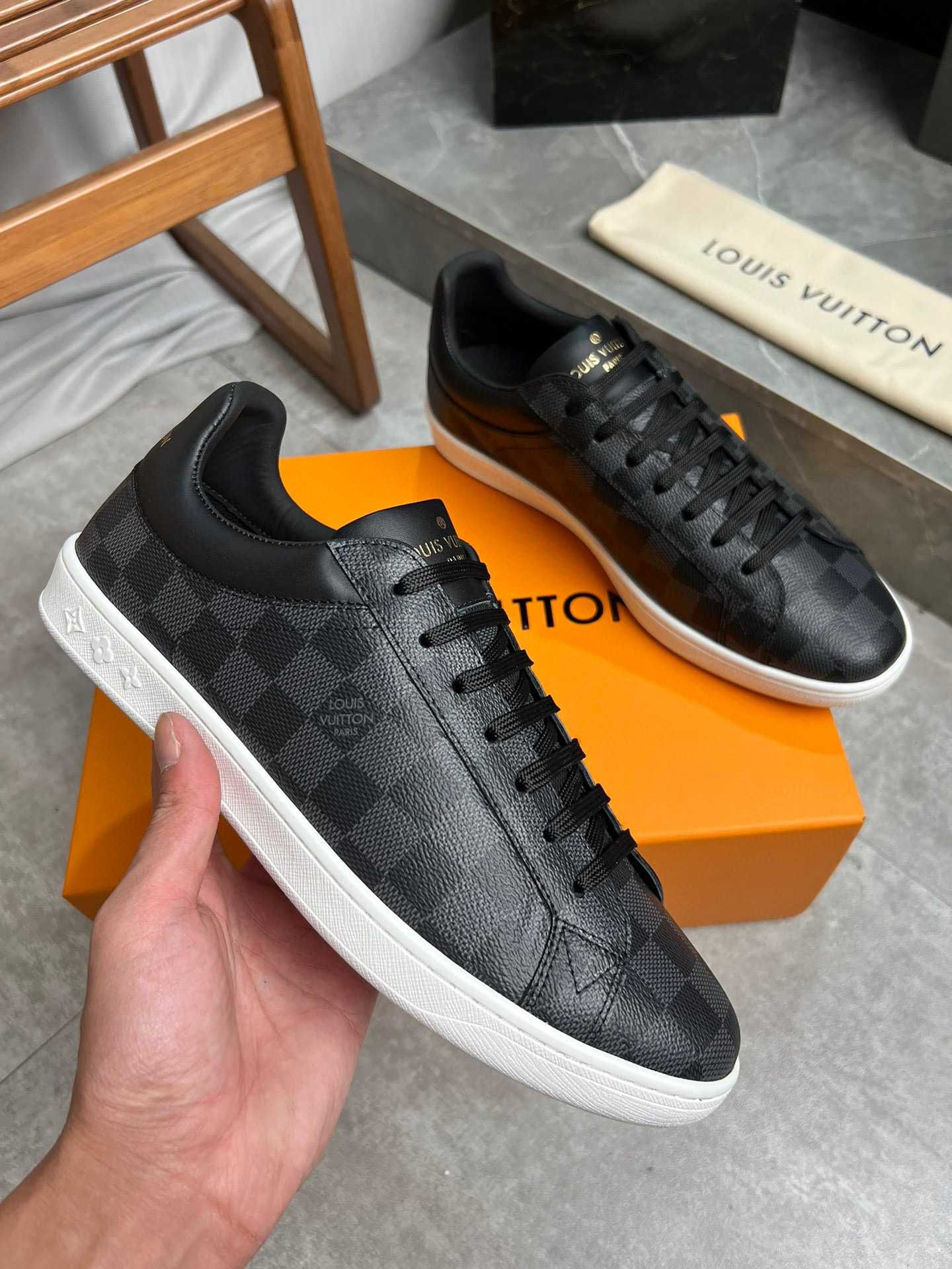 Adidasi Louis Vuitton Damier - Premium