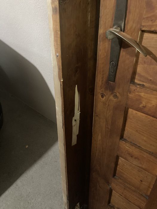 Дървена входна врата 100/200