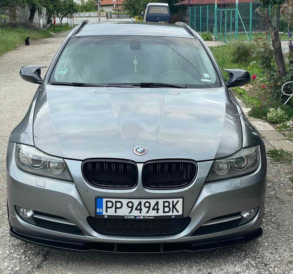 Двойни решетки E90/E91 – черен гланц