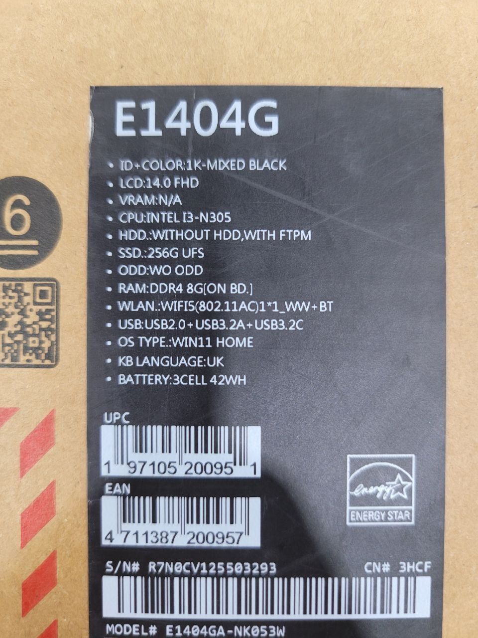 Asus VivoBook E1404G