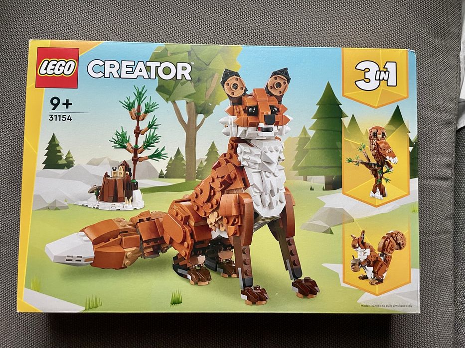 Lego 3 in 1 Creator 31154 : Animale din padure