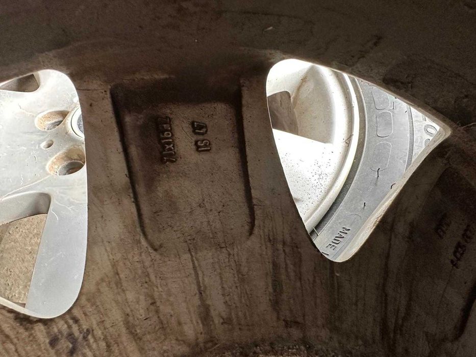 jante BMW 16 inch e46 cu cauciucuri de iarna