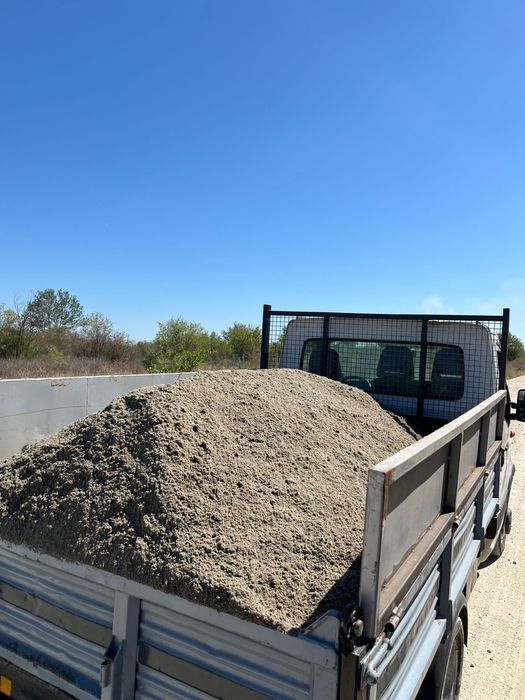 Transport nisip pietris balastru