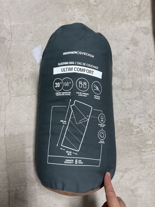 Спален чувал Ultimcomfort памучен, 20 градиса.