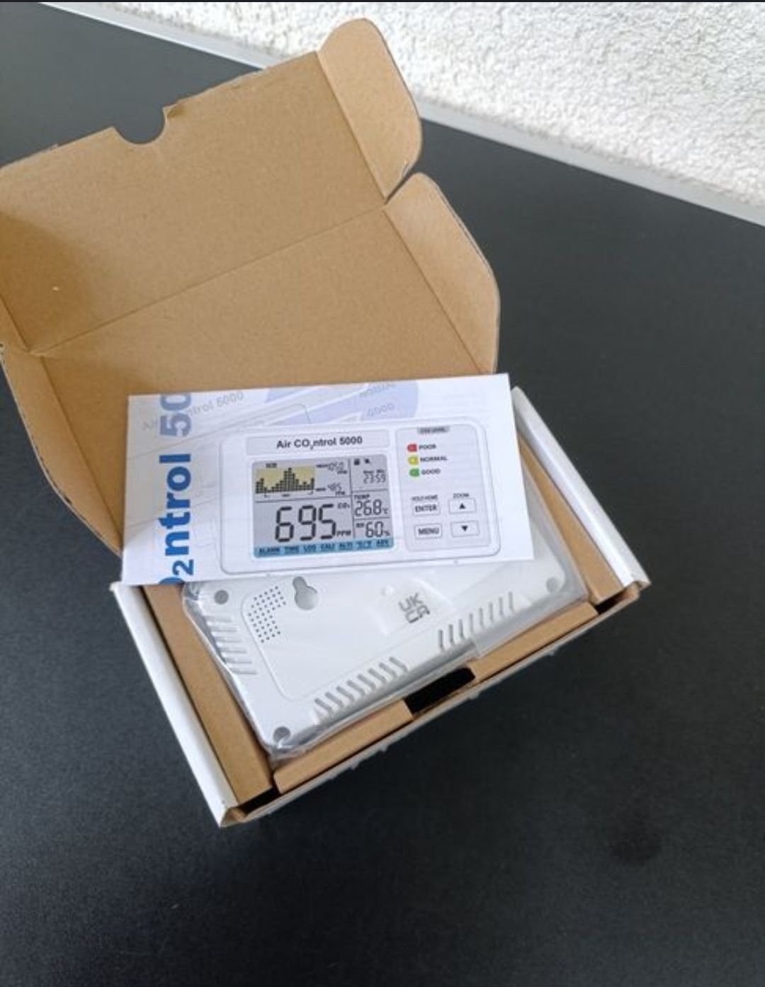 masurare dispozitiv statie meteorologica monitor co2 5000 airco2ntrol