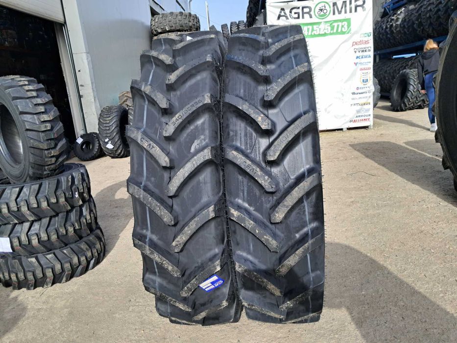 Cauciucuri noi 340/85 R36 CEAT anvelope 13.6R36 radiale tractor FIAT