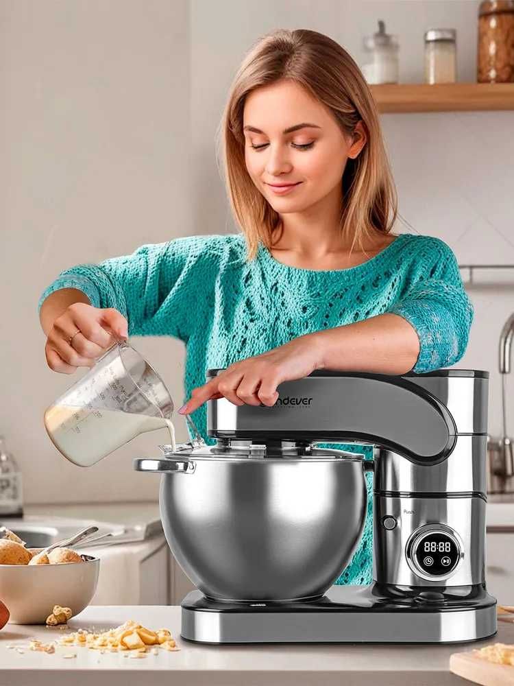 Планетарный миксер с чашей 10 л Endever бренд, гарантия 1 год!