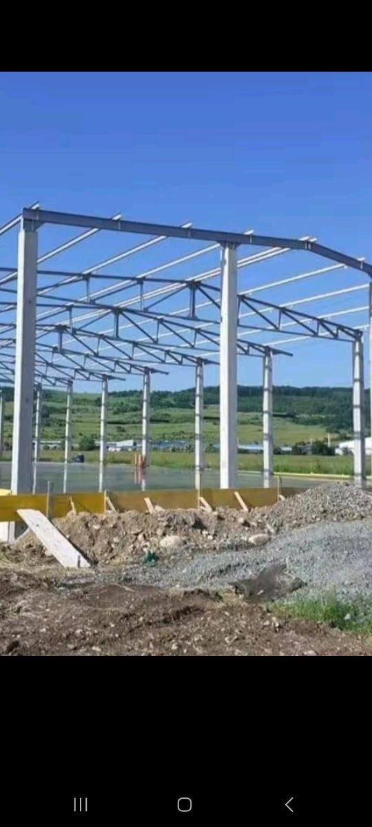 Vand structura metalica ferme si stlpi ne deplasam ori unde in tara