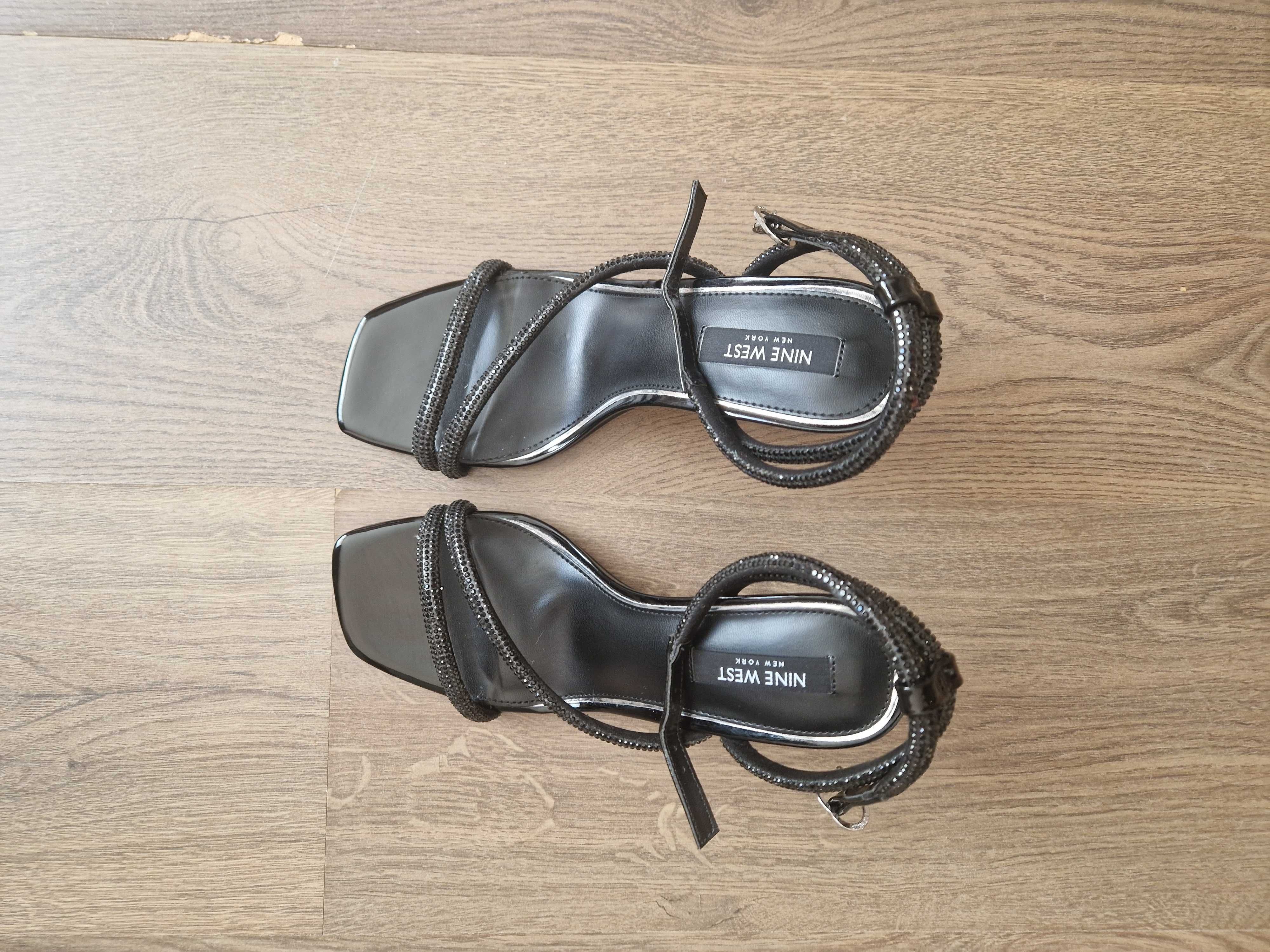 Дамски черни сандали Nine West 37