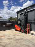Motostivuitor/stivuitor linde diesel 4,5 tone