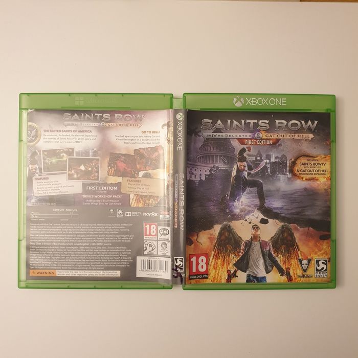 Saints Row 4 Re-Elected & Gat Out Of Hell Xbox One/Xbox Series X