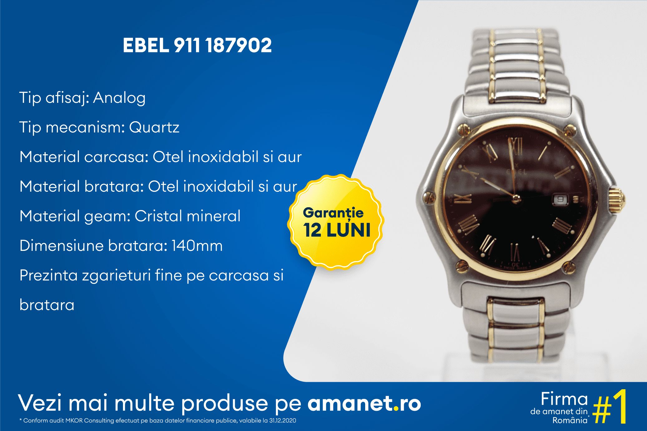 Ceas Ebel 911 187902 - BSG Amanet & Exchange