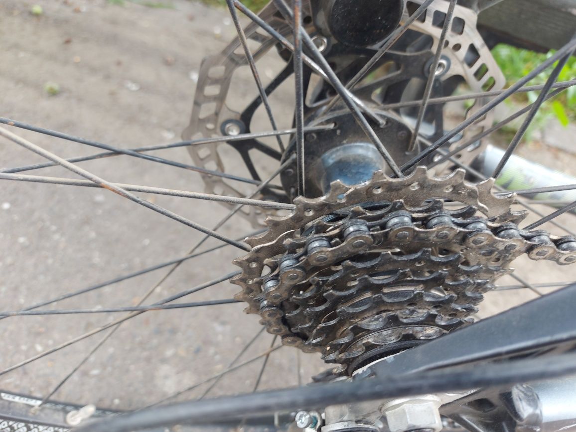 Bicicleta adulti frani disc hidraulice morrison suspensie fata