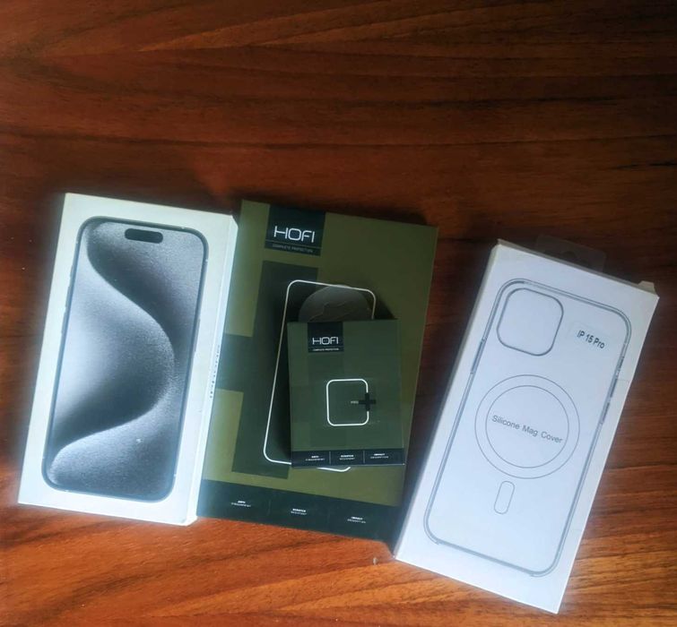 IPHONE 15 PRO, in garantie, stare impecabila ca nou, baterie 99%