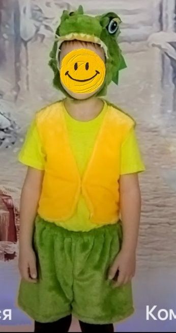 Новогодний костюм динозавр