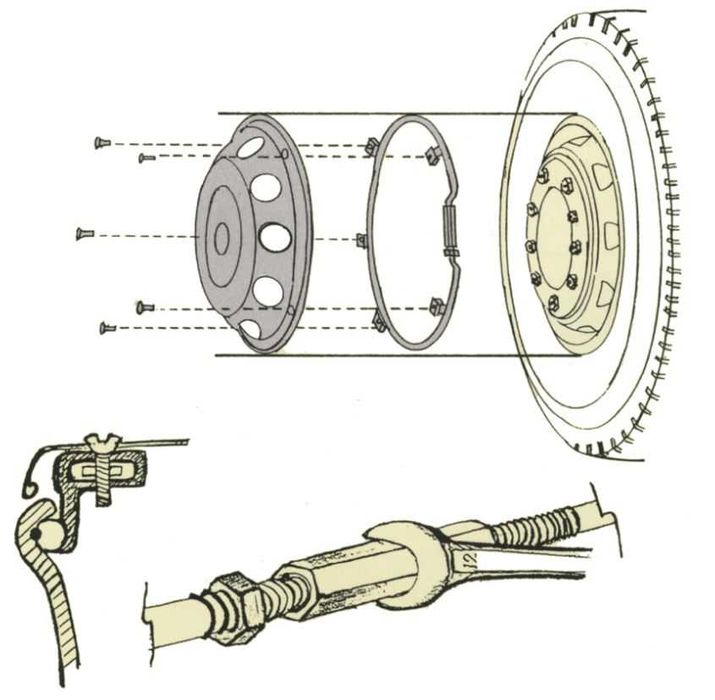 Тас Тасове за камиони и ремаркета неръждаеми инокс плоски