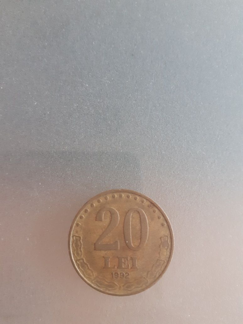 Vând moneda de 20 LEI din anul 1992