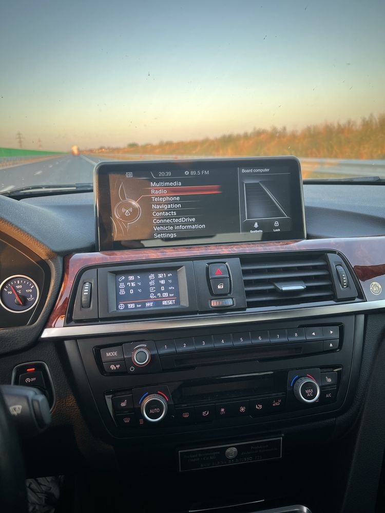 Data display bmw f30 f31 parametrii functionare