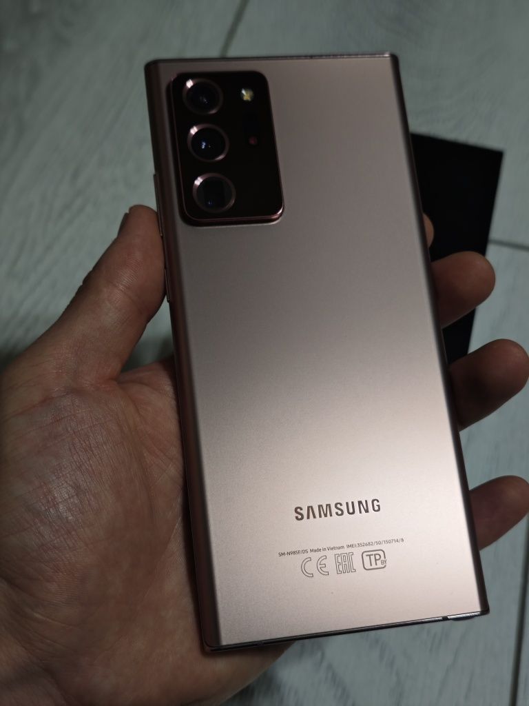 Samsung Note 20 Ultra 256 gb 5G польный комплект
