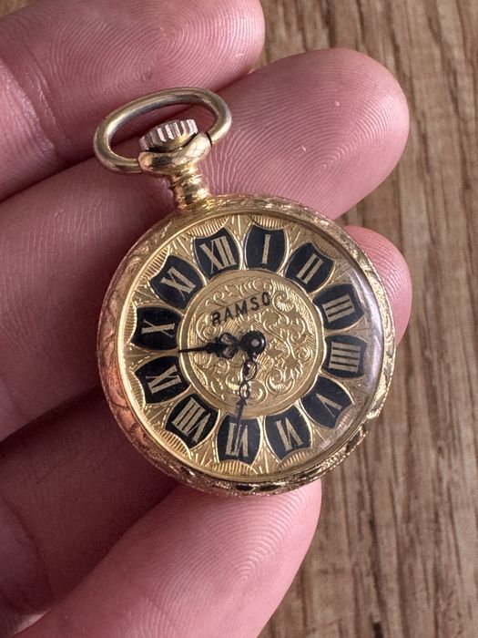 Ceas de buzunar auriu