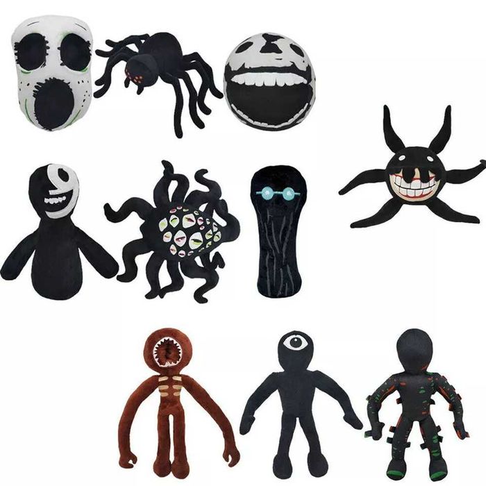 Плюшена играчка Рейнбоу френдс, Rainbow friends, Roblox rainbow friend