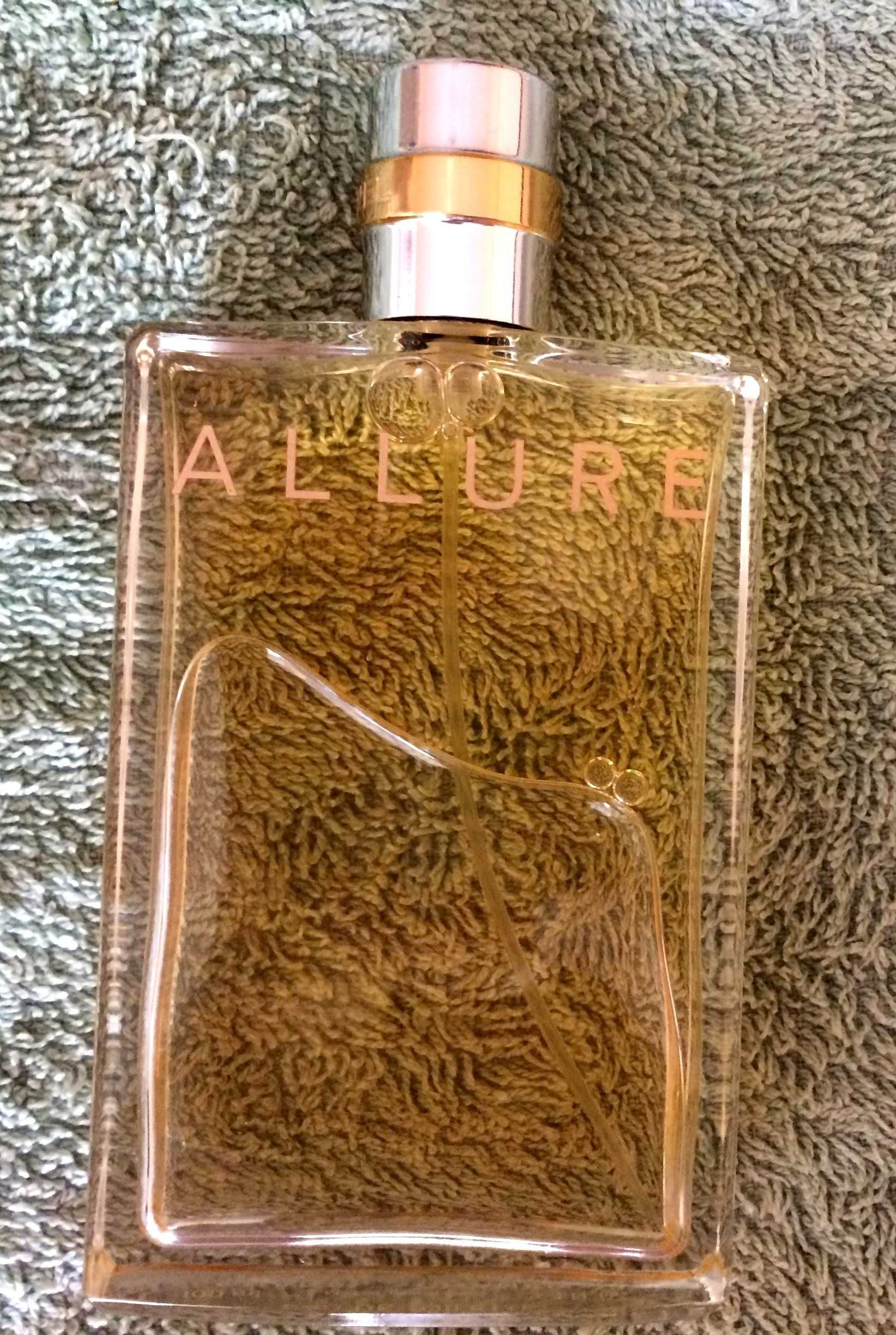 Allure edt почти 100мл, оригинален   Изпращам с ТЕСТ