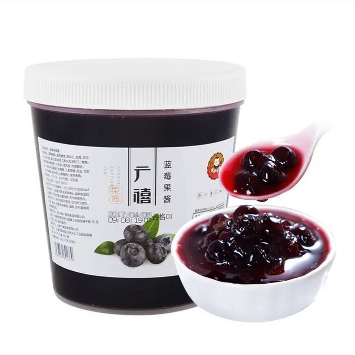 DH Джем черника-голубика, Бабл ти, Джуз Боллы, тапиоки, Babl tea, Бабл