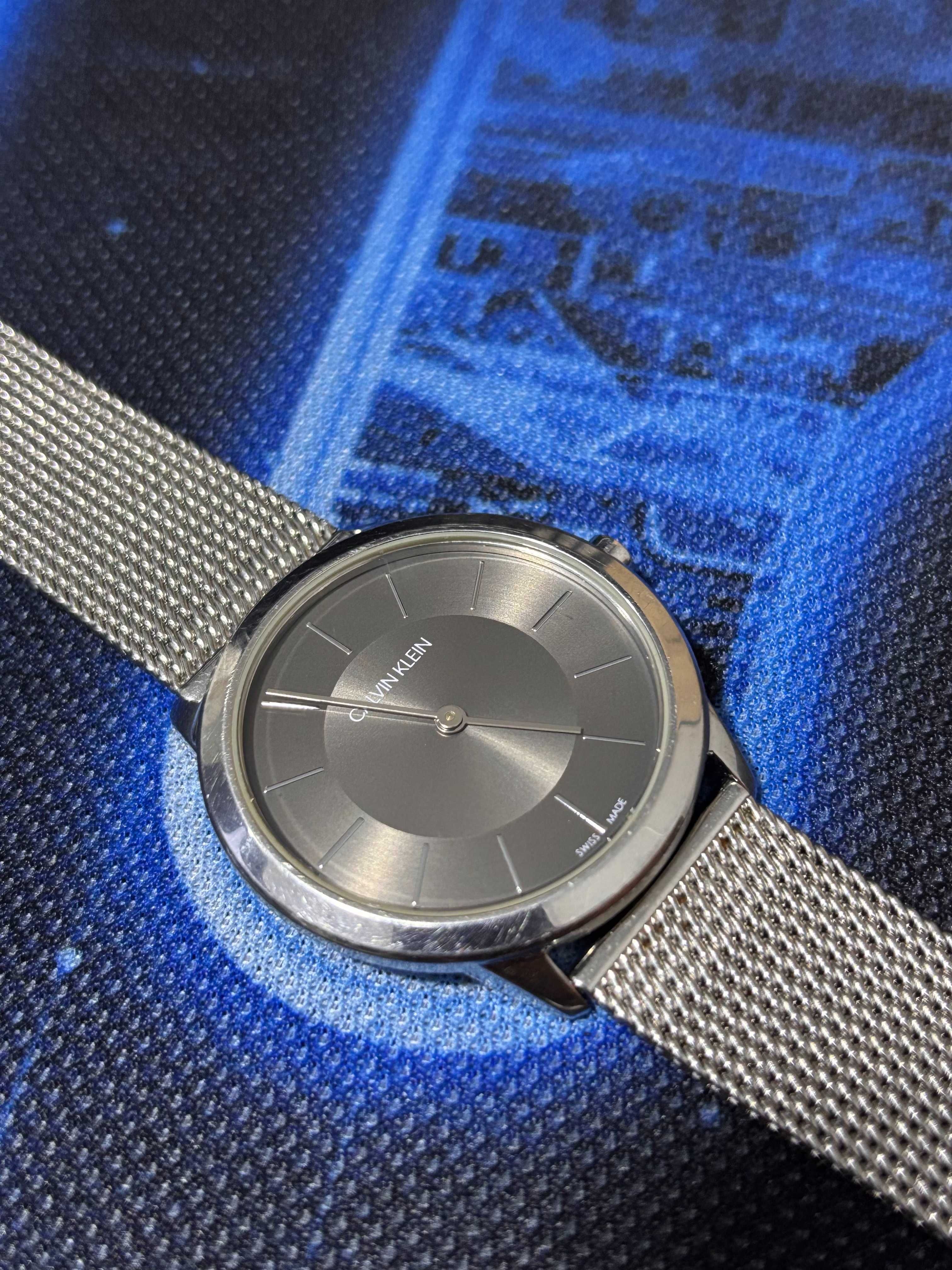 Calvin Klein K3M211-00 Mens Stainless Steel Watch Швейцария