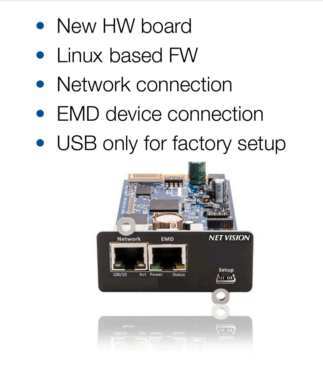 Adaptor WEB/SNMP Socomec pentru UPS - Netvision 7