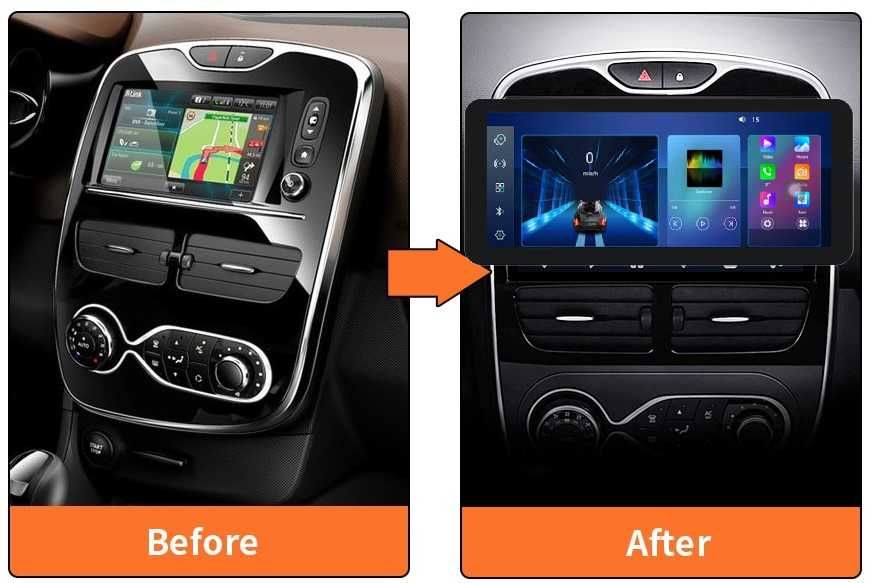 RENAULT CLIO 4 2012 - 2016 - 10'' Навигация Android, 8842